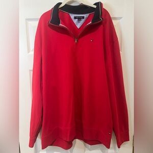 3XL men’s quarter Tommy Hilfiger zip pull over